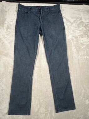 Rude Slim Straight Jeans Men's 32x32
Dark Wash Stretch Denim Casual